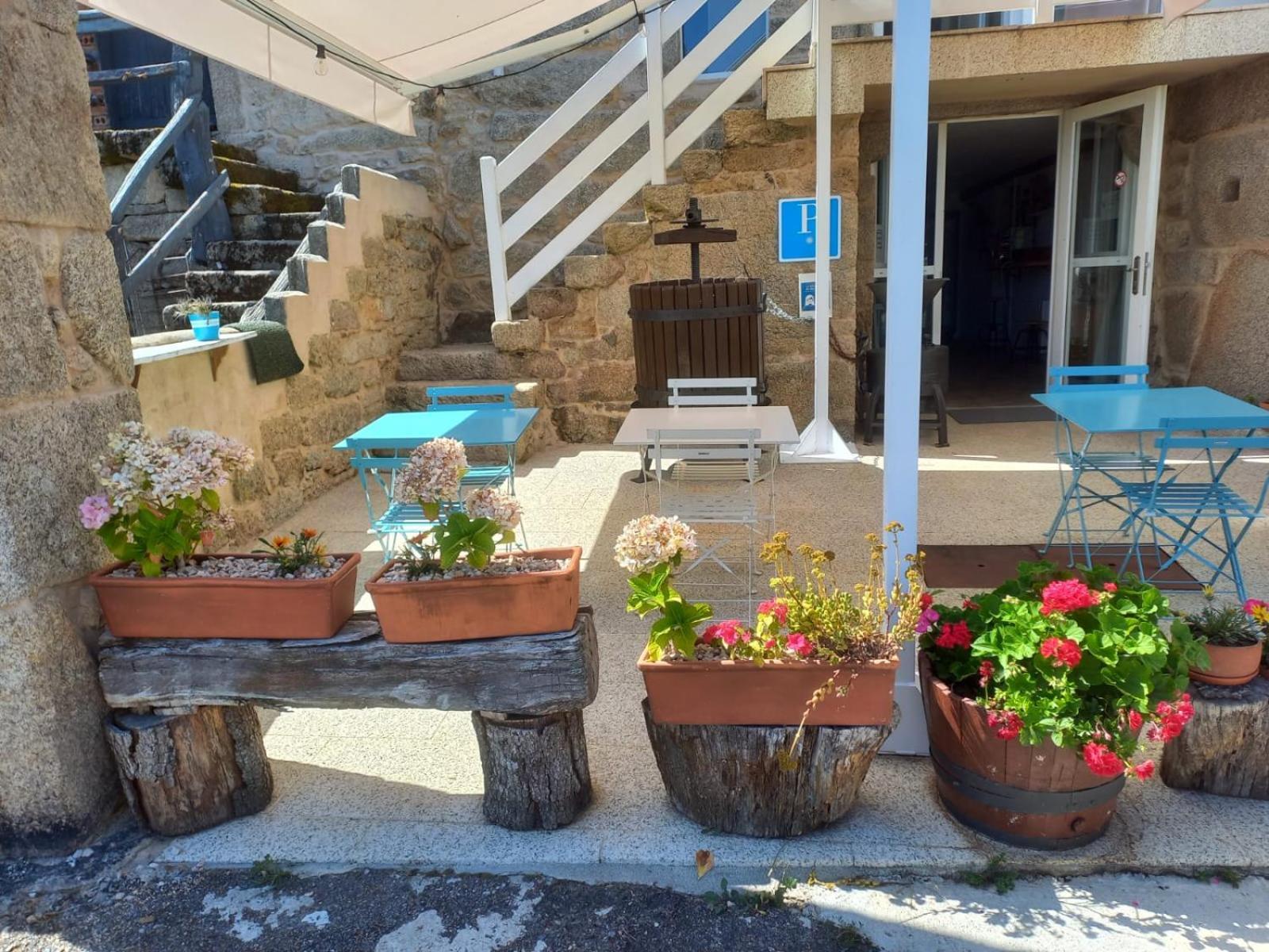 La Teijeira Pension O Corazon Da Ribeira Sacra מראה חיצוני תמונה